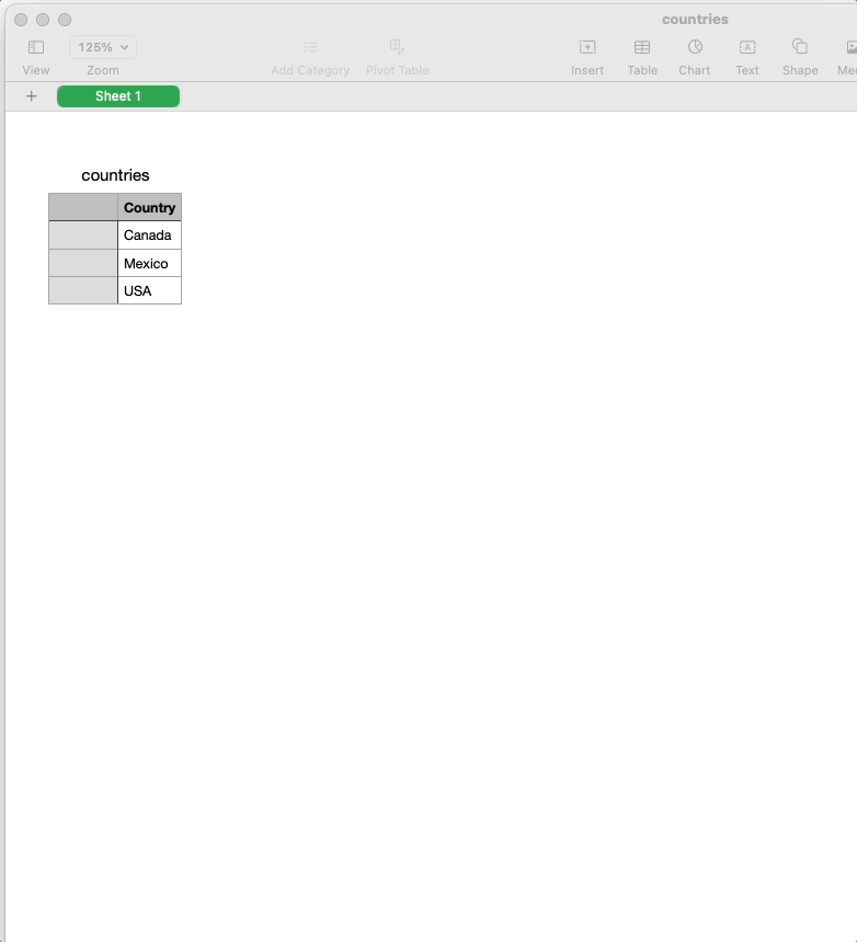 An animated GIF of a user uploading a CSV with three countries in it and adding population and capital columns that are automatically added to the newly downloaded CSV.
